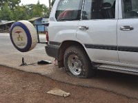 DH83893  Entre Natitingou et Cotonou (RB) : la valve a sauté au moment du contrôle de pression...